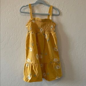 OshKosh B'gosh Yellow Floral Kids Casual Dress